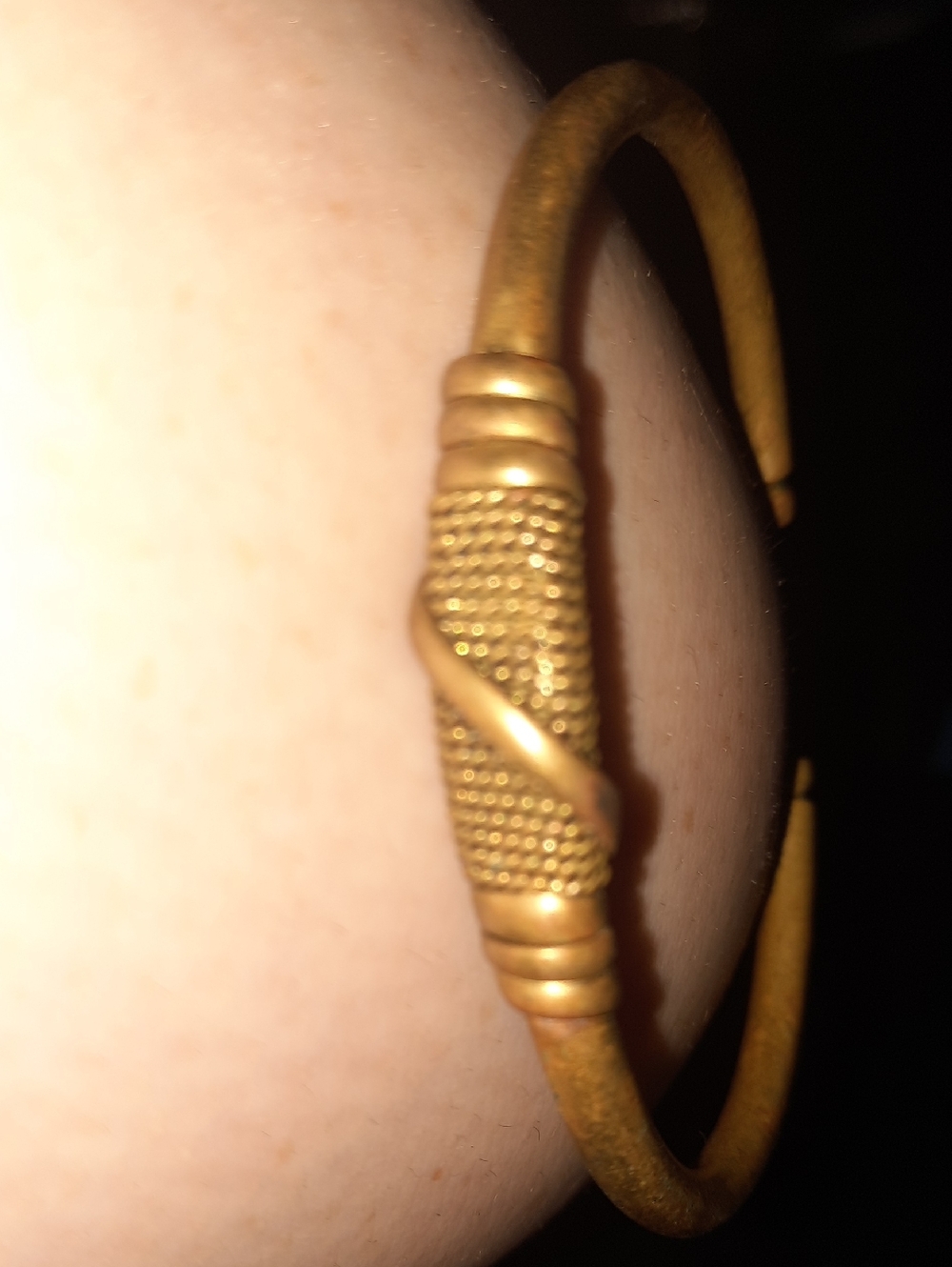 Brass  Bangle Bracelet
